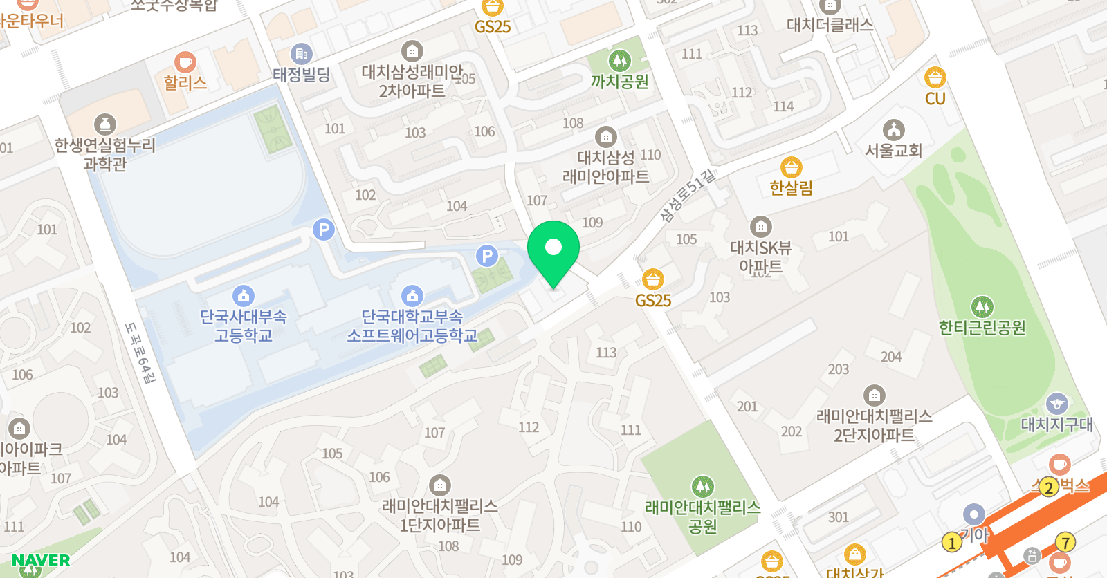 이맥스 어학원 위치