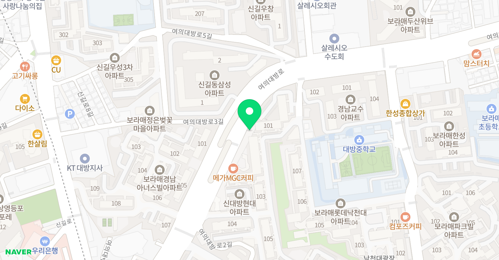 지니 수학 위치