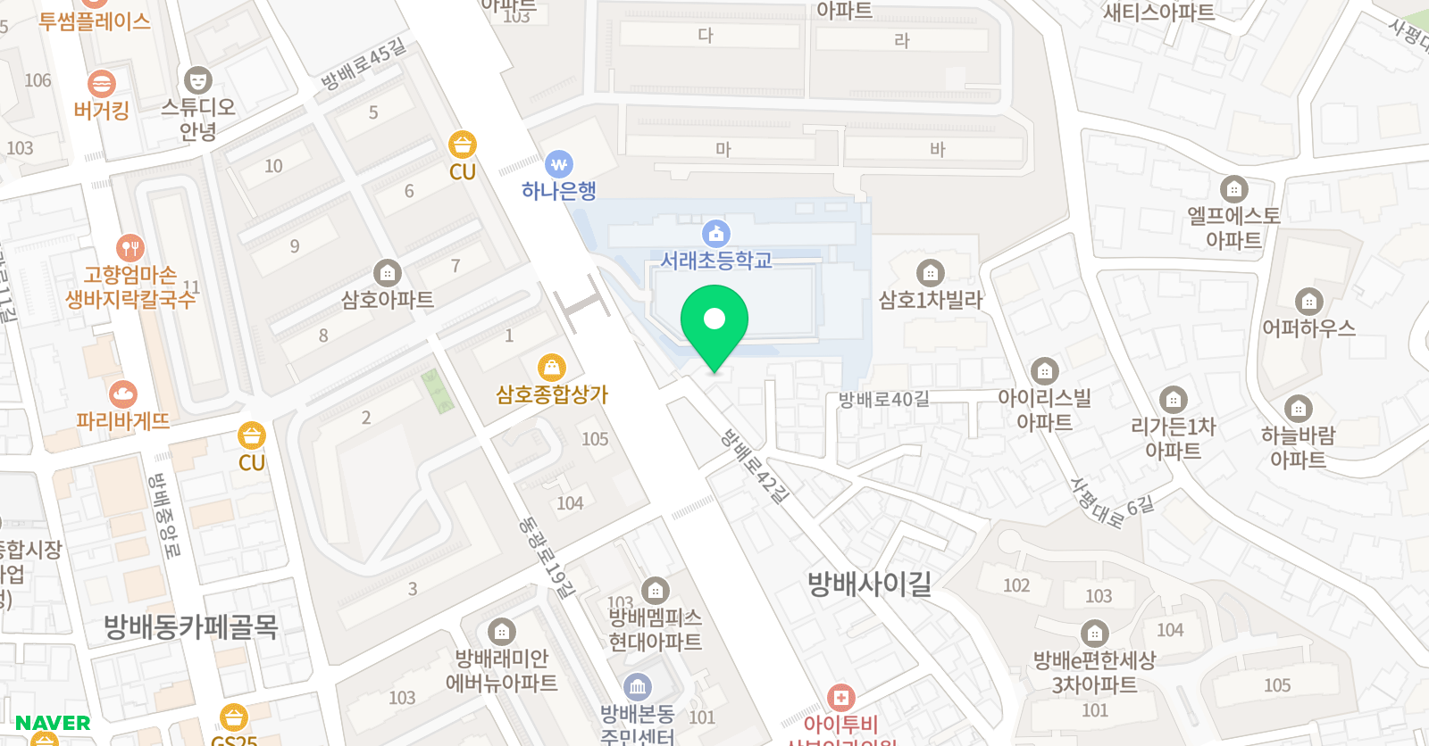 201 수학학원 위치