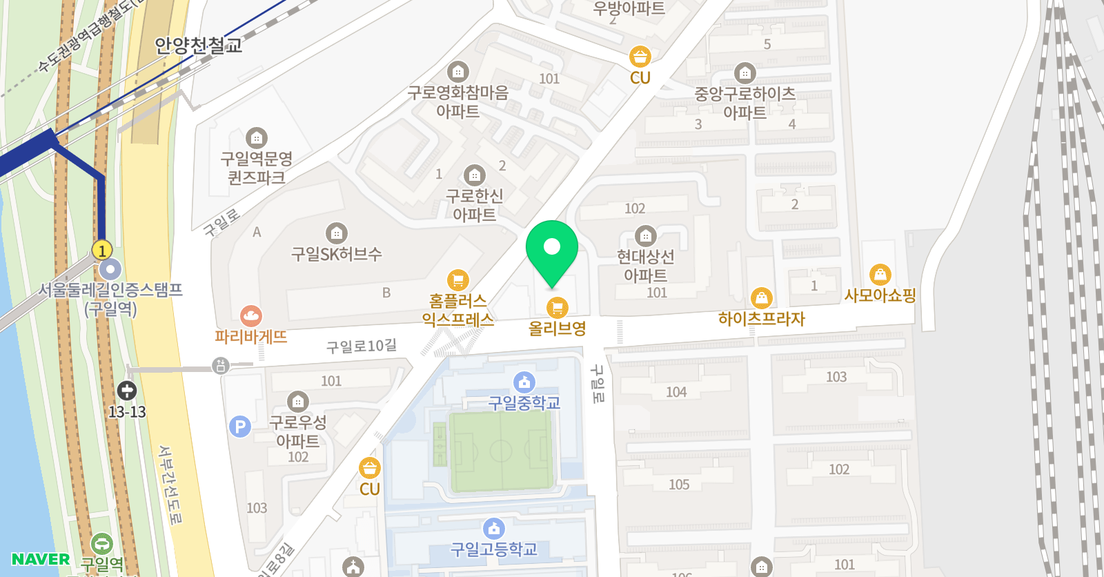 메타 학원 위치