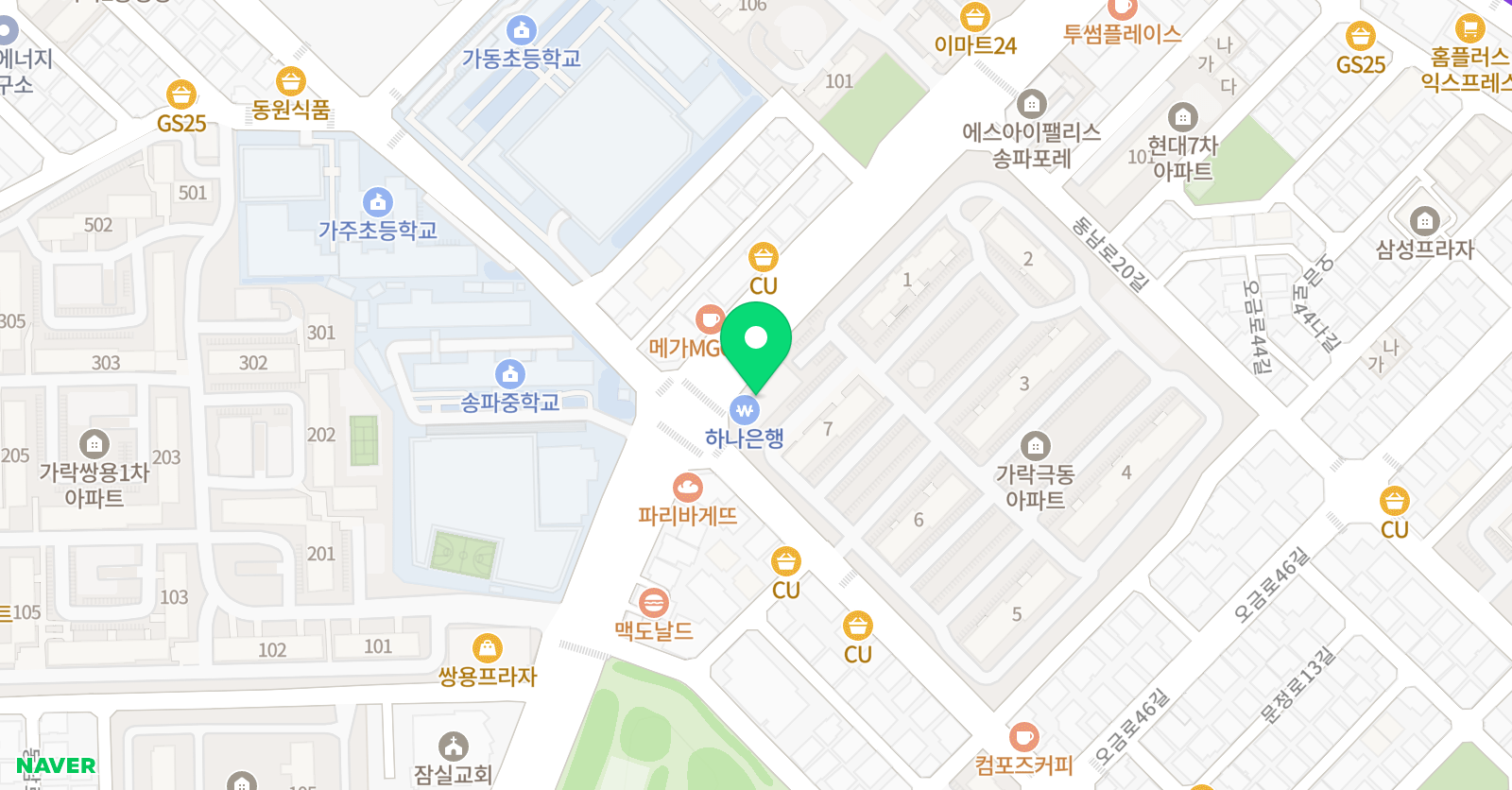 예당 음악학원 위치
