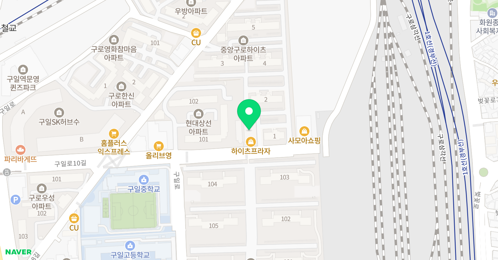 끌레르 미술교습소 위치