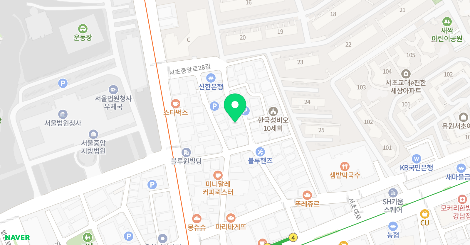 한우리독서토론논술 서초남지부 위치