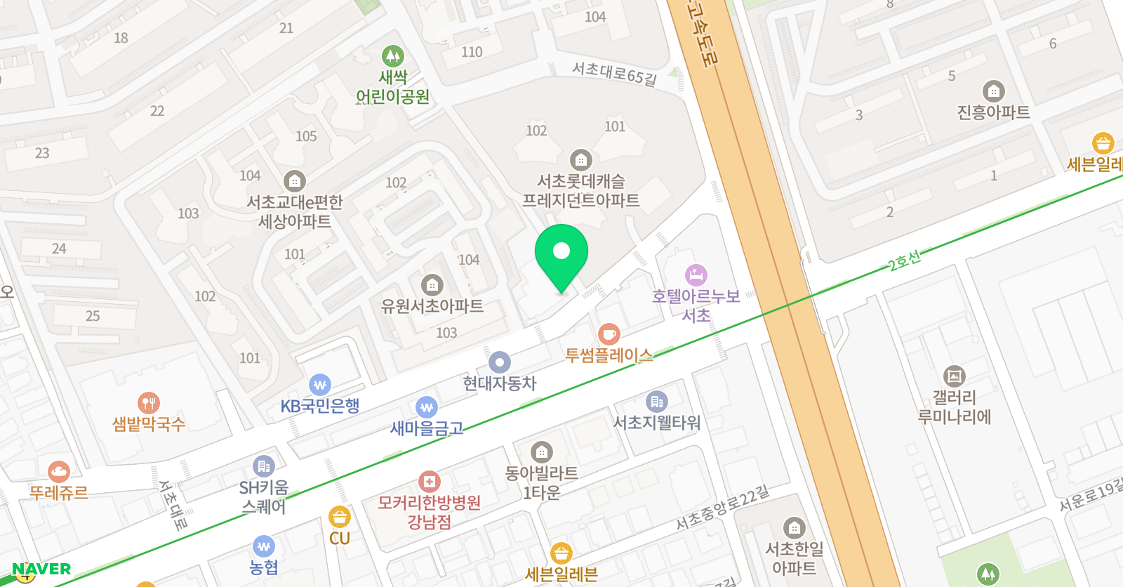 한나 피아노 위치