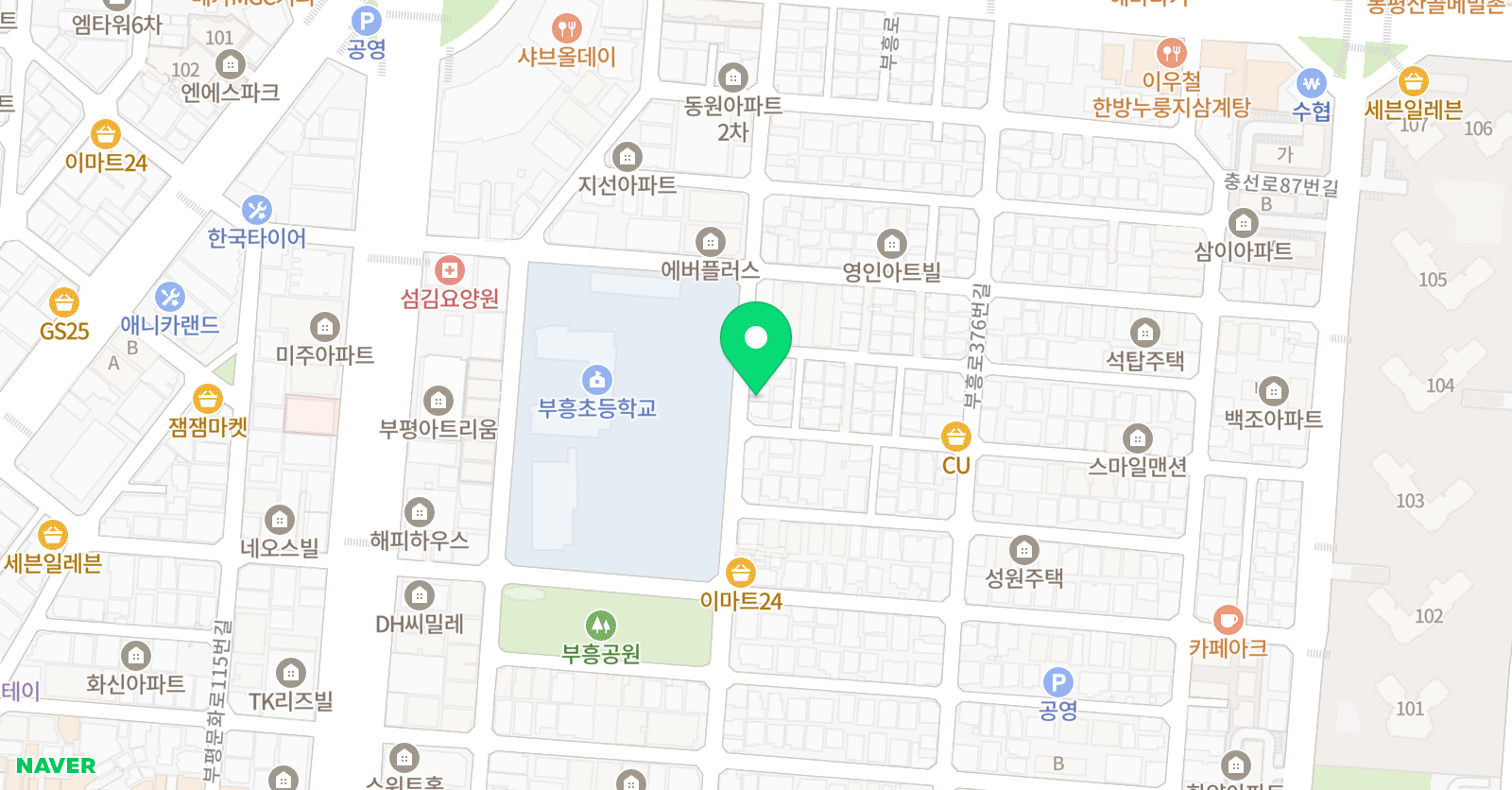스마트해법 수학 인천부흥초점 위치