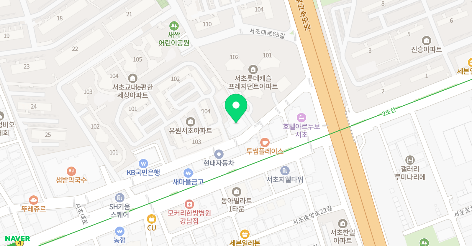 리드인 서초교대점 위치
