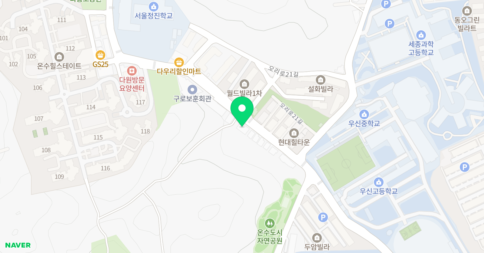 라라아트 미술교습소 위치