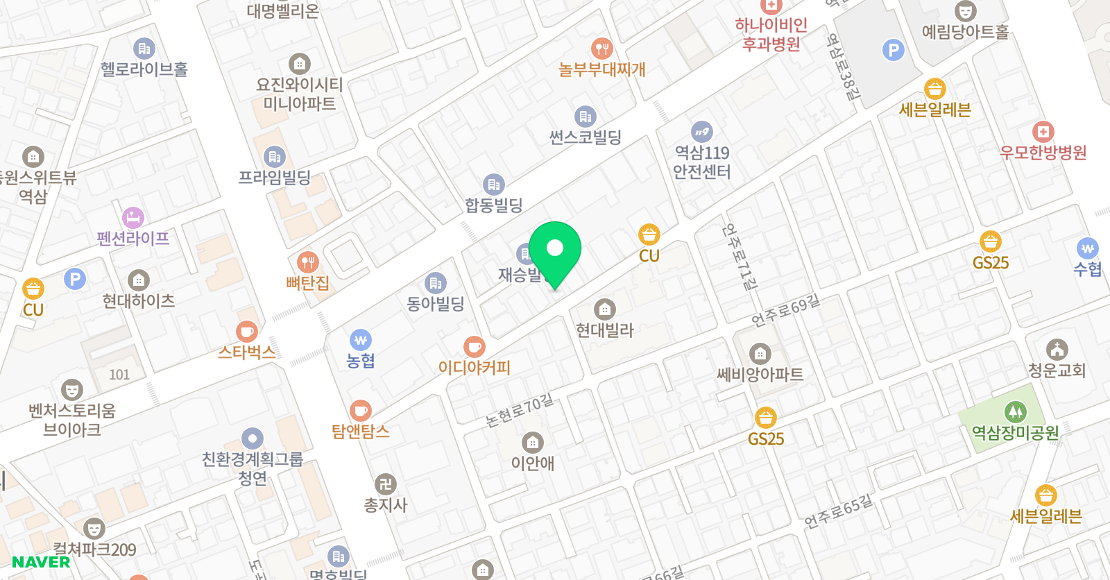 홀바인 미술 위치
