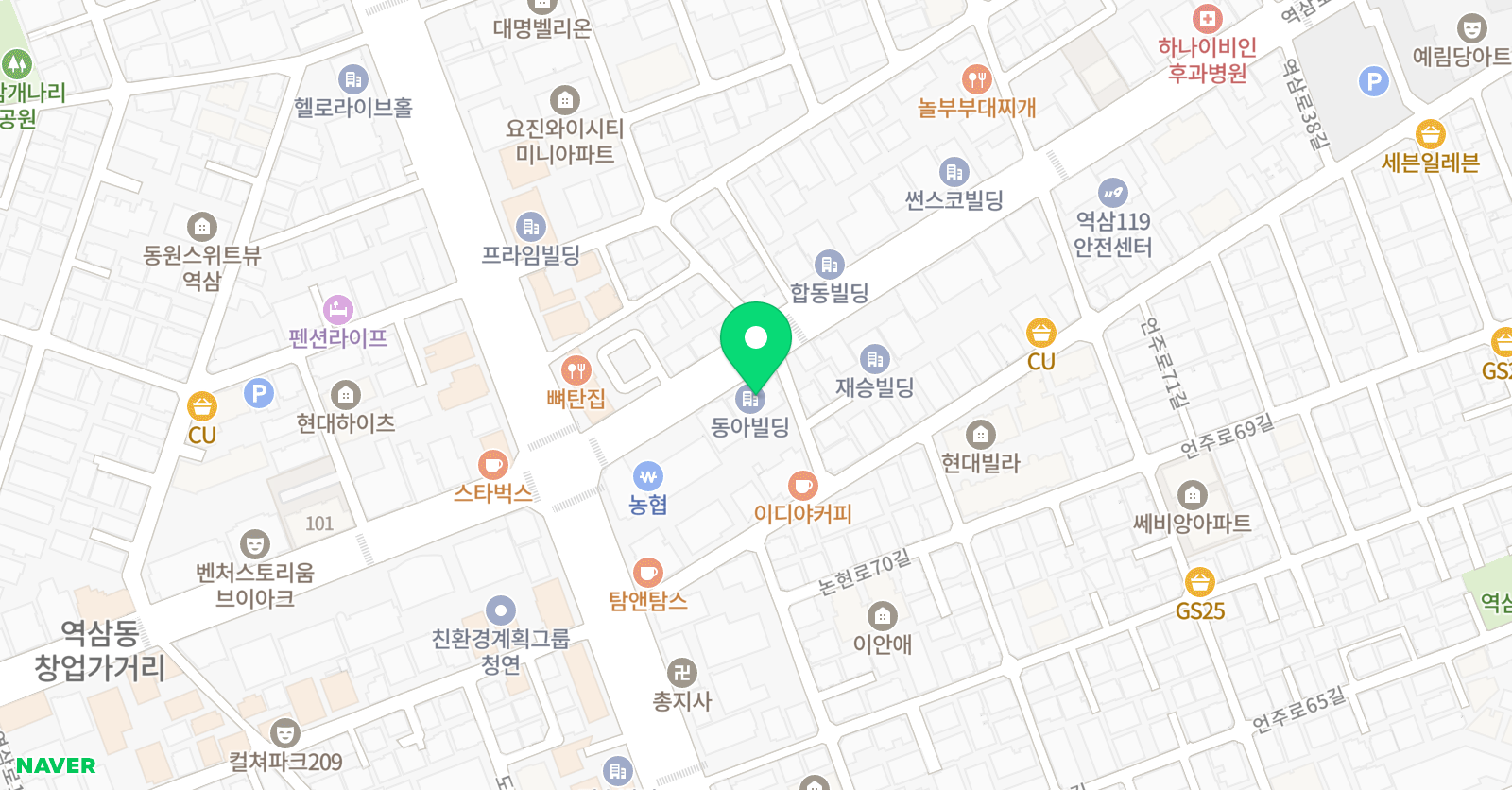 더볼파크TBP 위치