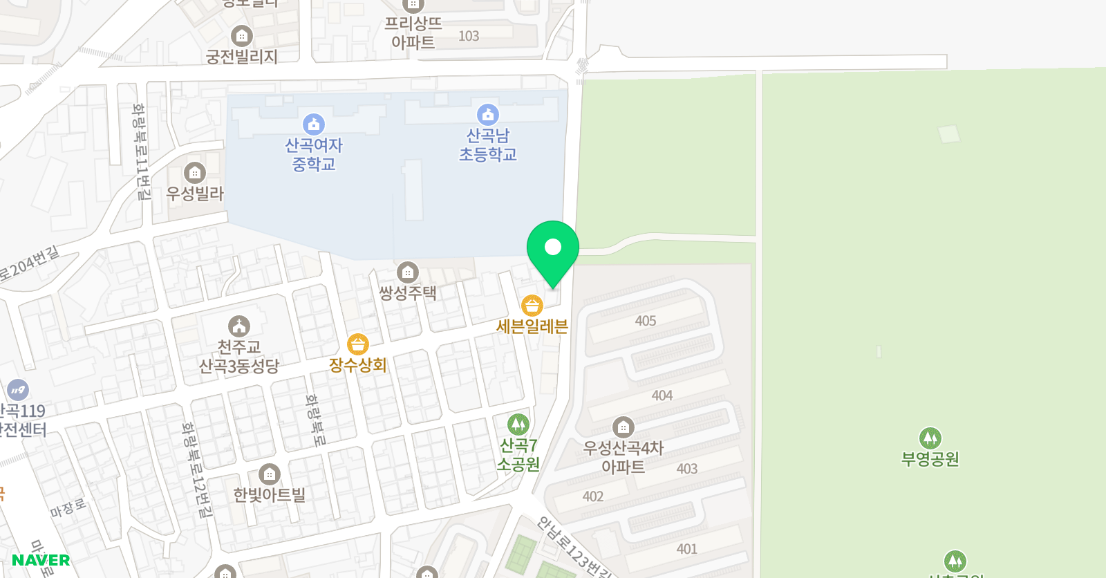 부평엘리트 영수전문학원 위치