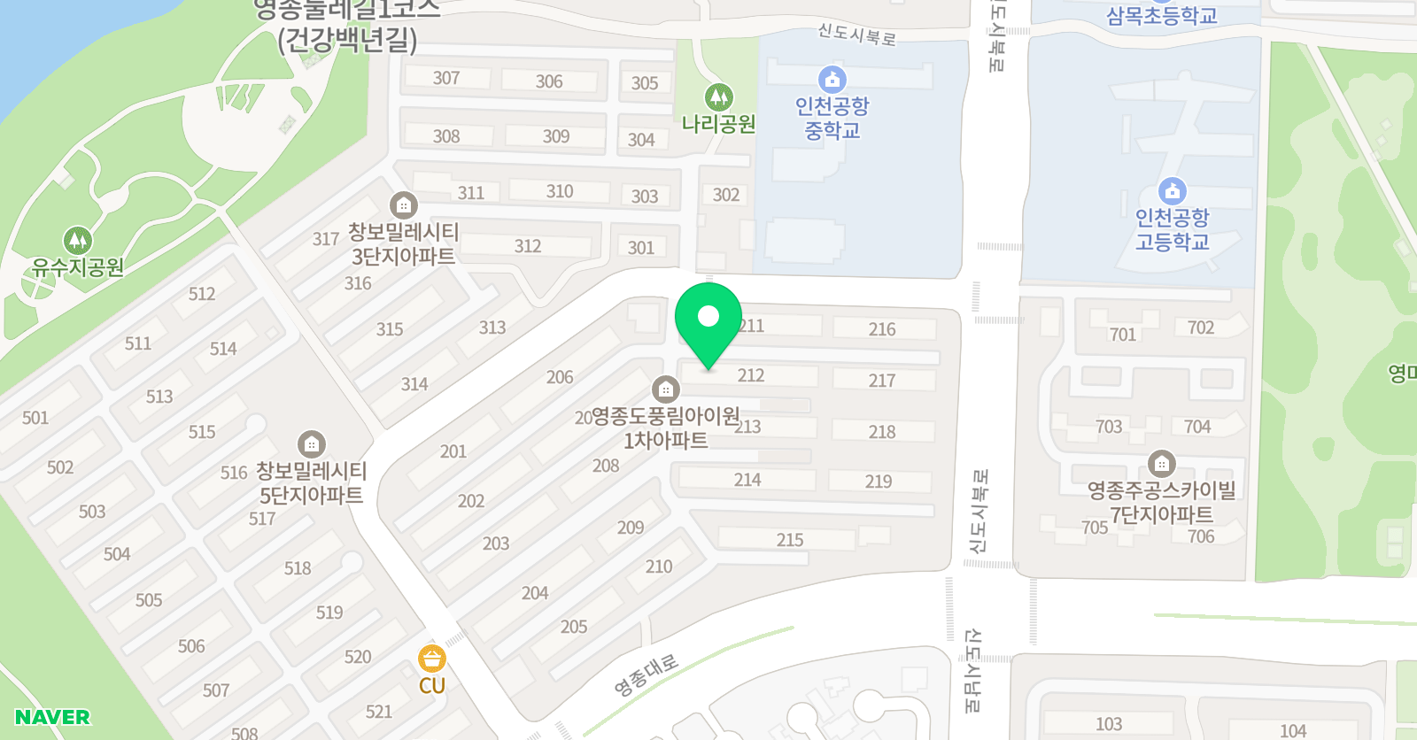 HK 수학영어 위치