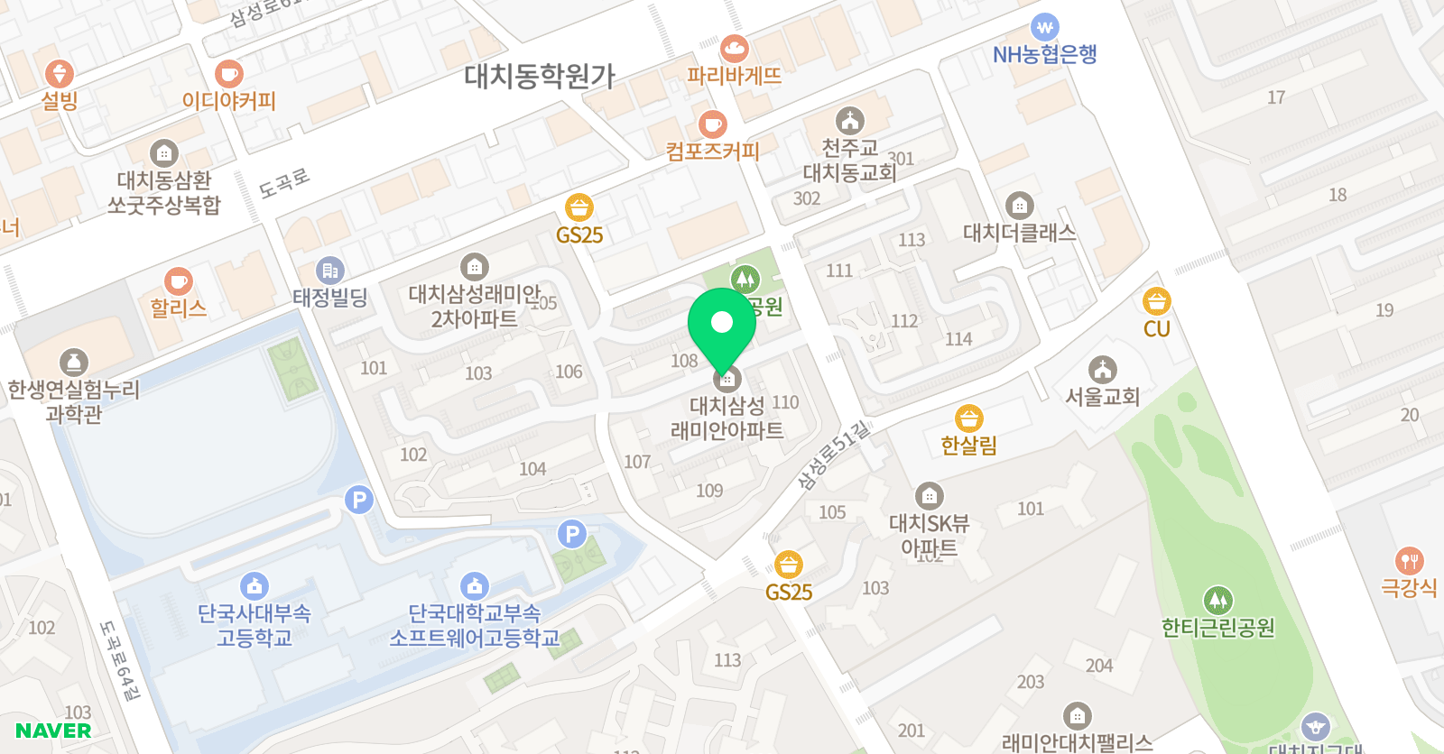 정우재 위치