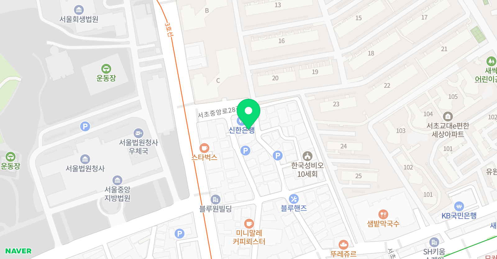 맘스 수학학원 위치