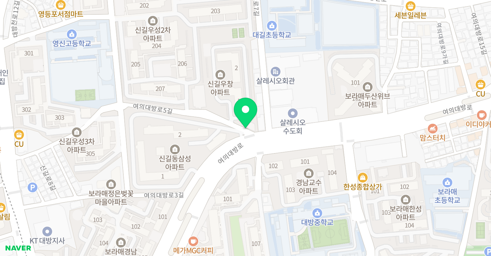 영재 바둑학원 위치