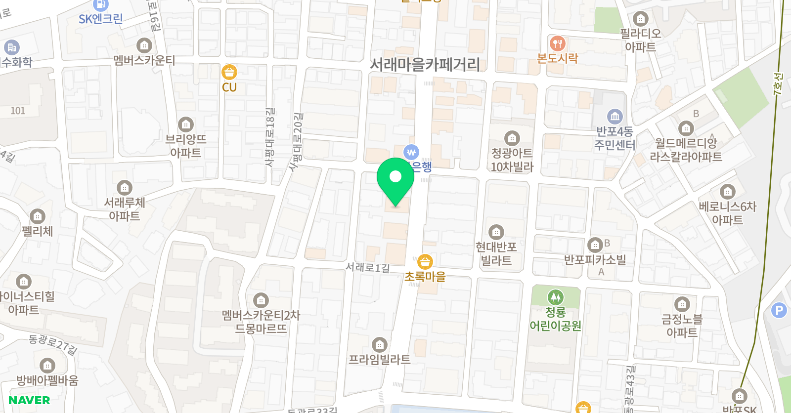 원더스 잉글리시 아카데미 위치