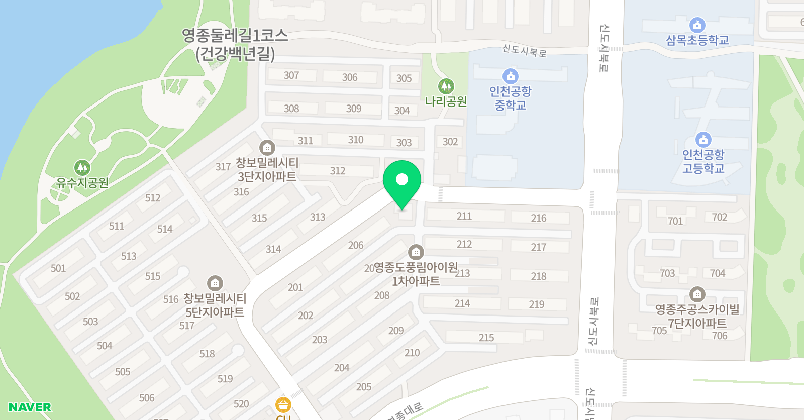 탑브릿지 영어학원 위치