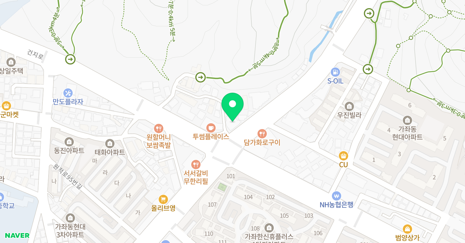 라엘 실용음악학원 위치