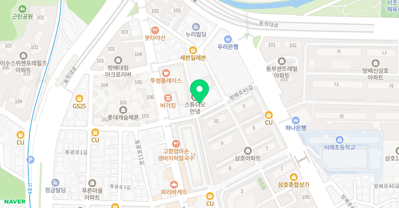 일심 수학학원 위치
