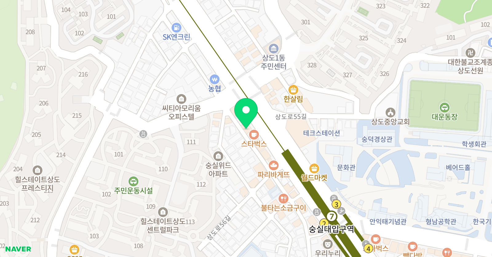 세잔느 미술학원 위치