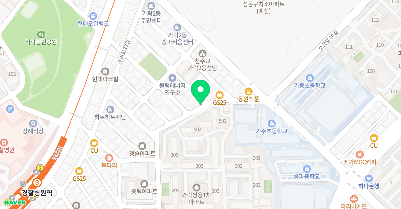 빨강장화 피아노교습소 위치