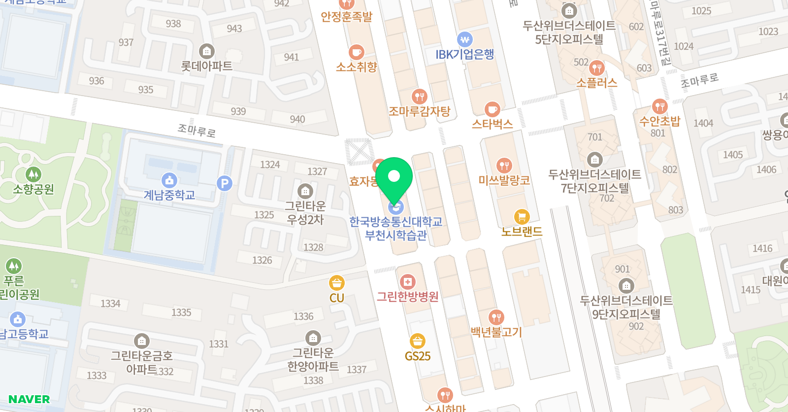 우리학원 위치
