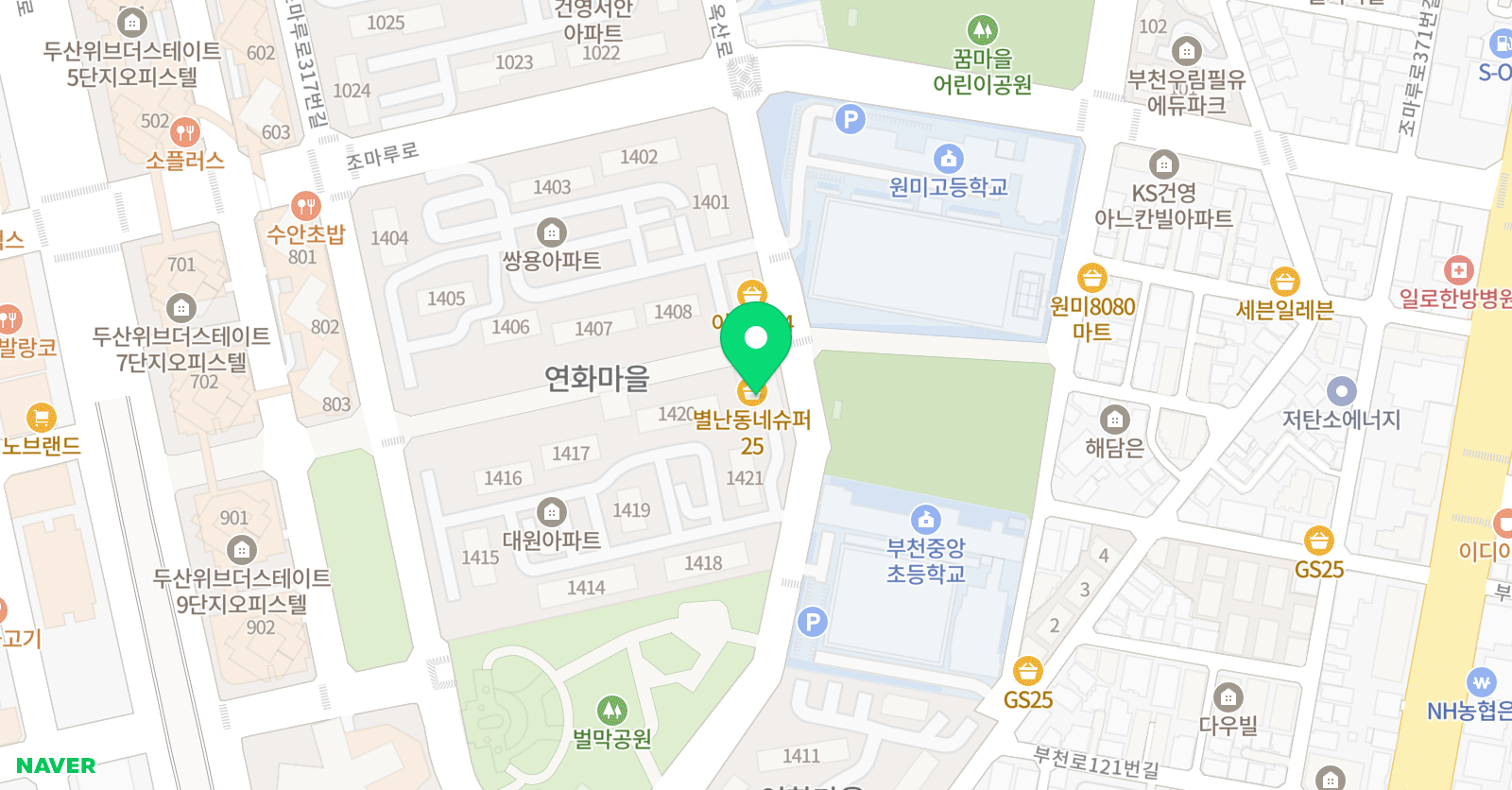 대원 미술 위치