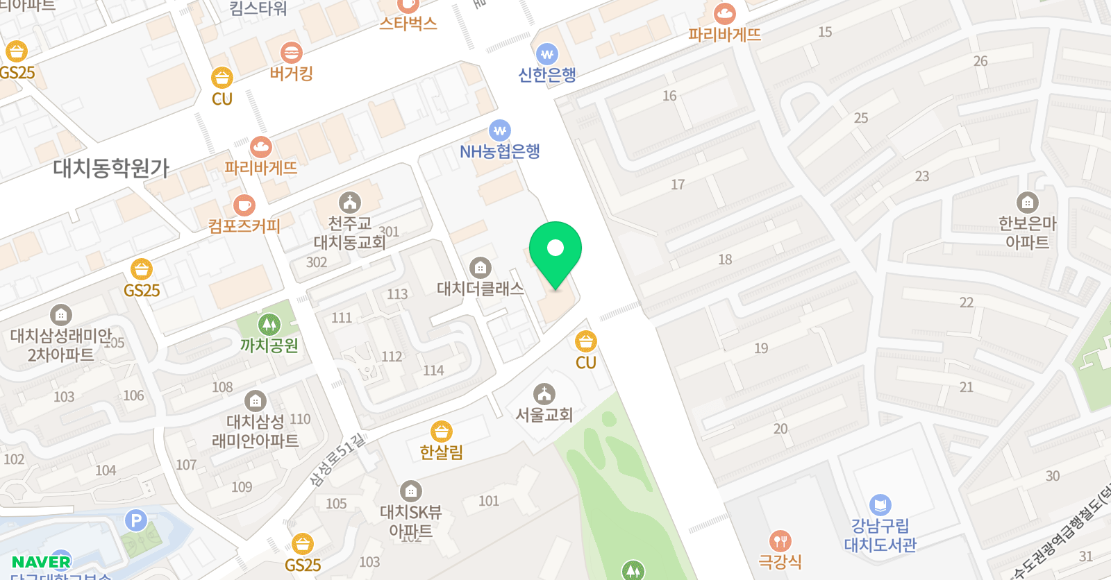 송준하 수학학원 위치