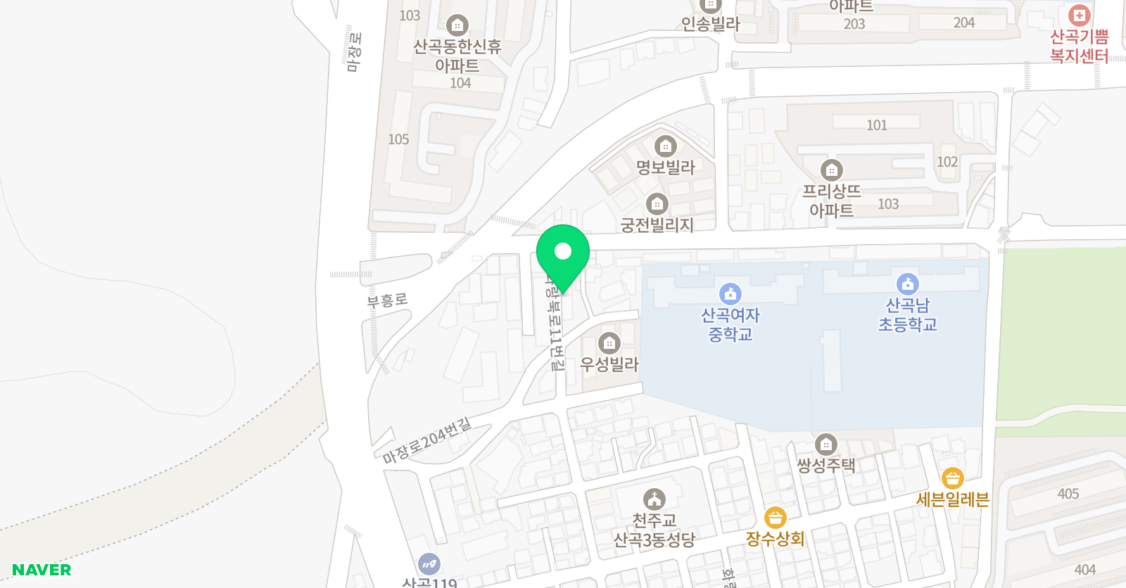 텐탑 학원 위치