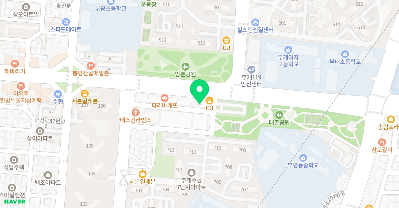 놀이하는아이 미술학원 위치