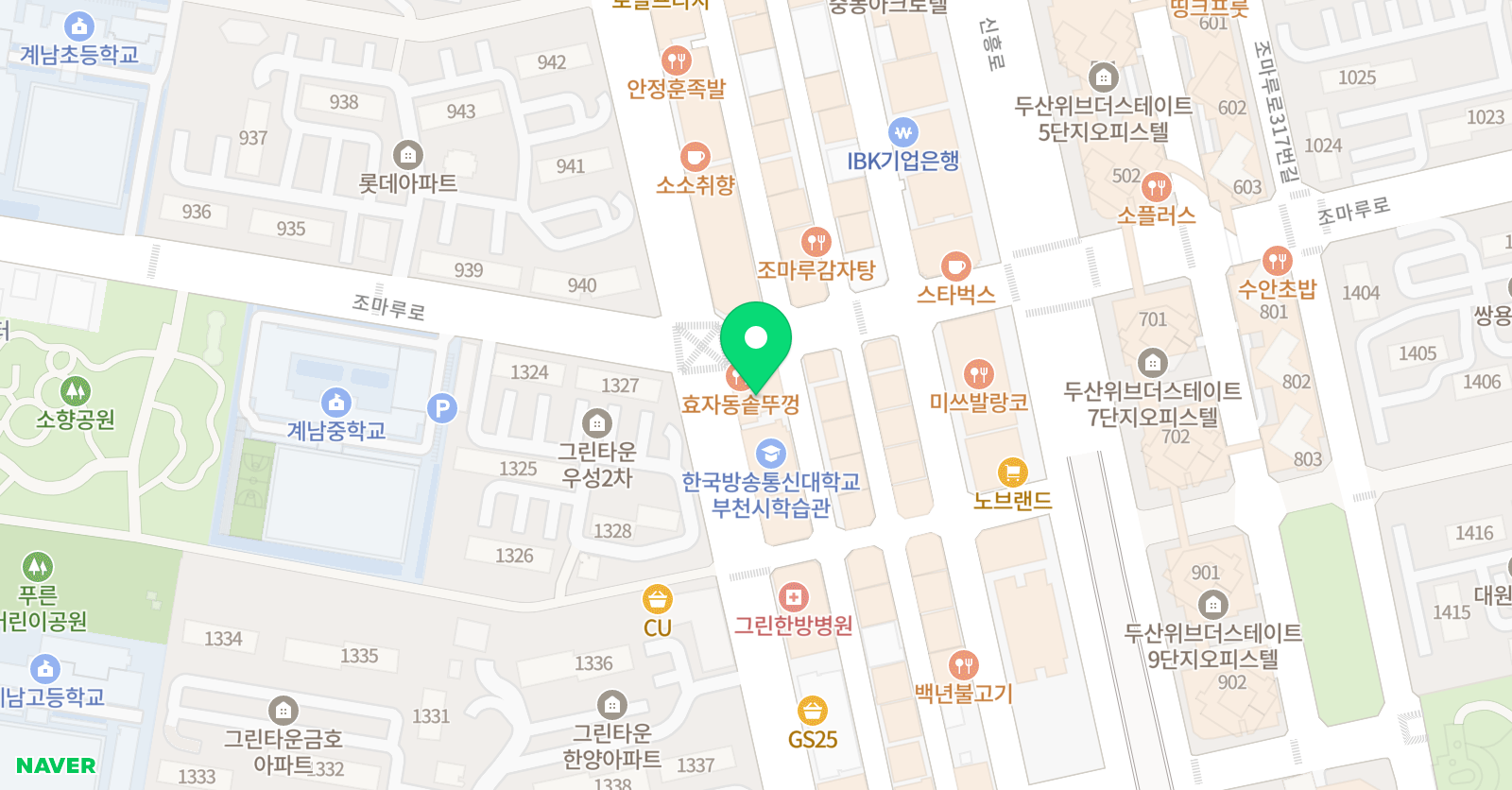 듀이르 댄스아카데미 위치