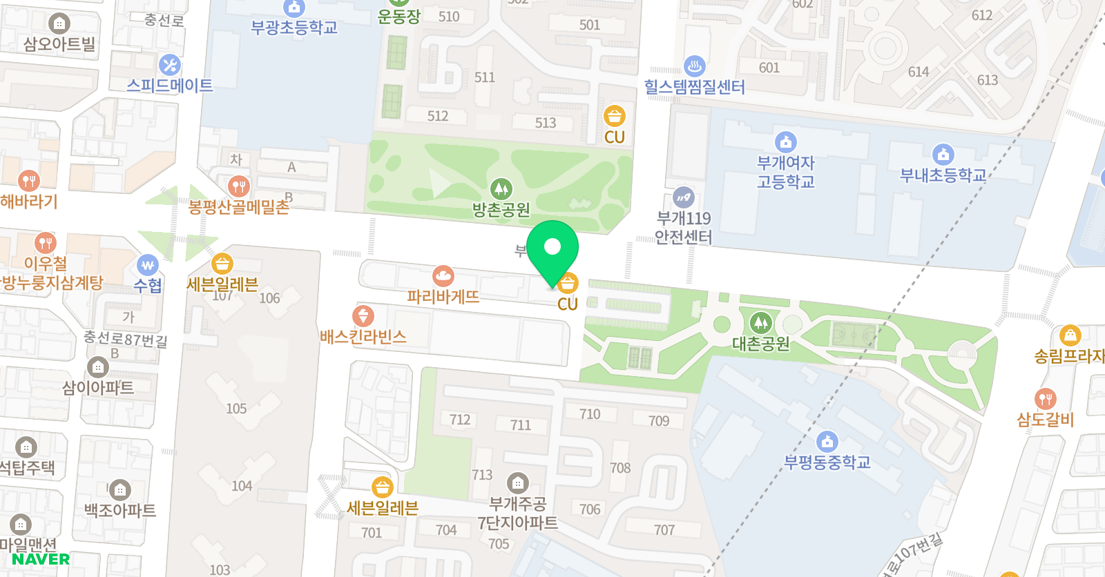 리드인 부평부내점 위치
