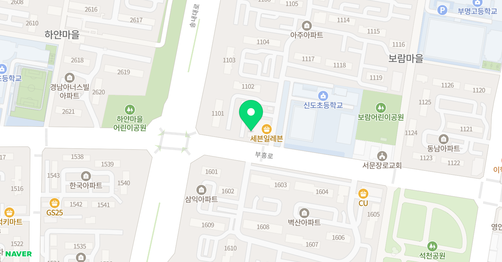 솔루니 보람 논술교습소 위치