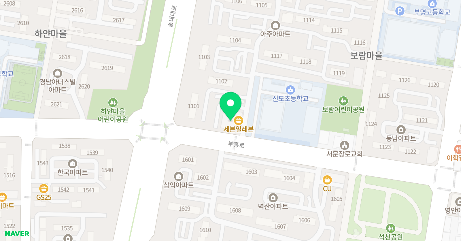고려라온 태권도장 위치