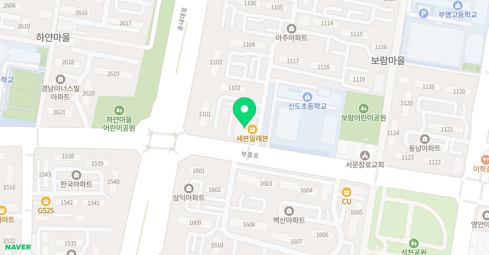 나침반 국어교습소 위치