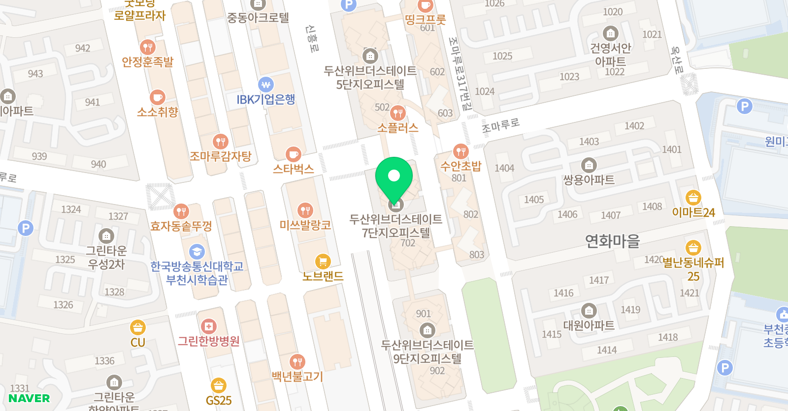 플레이팩토위브 수학교습소 위치