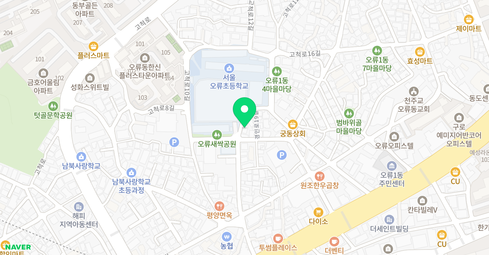 윤쌤 수학 위치