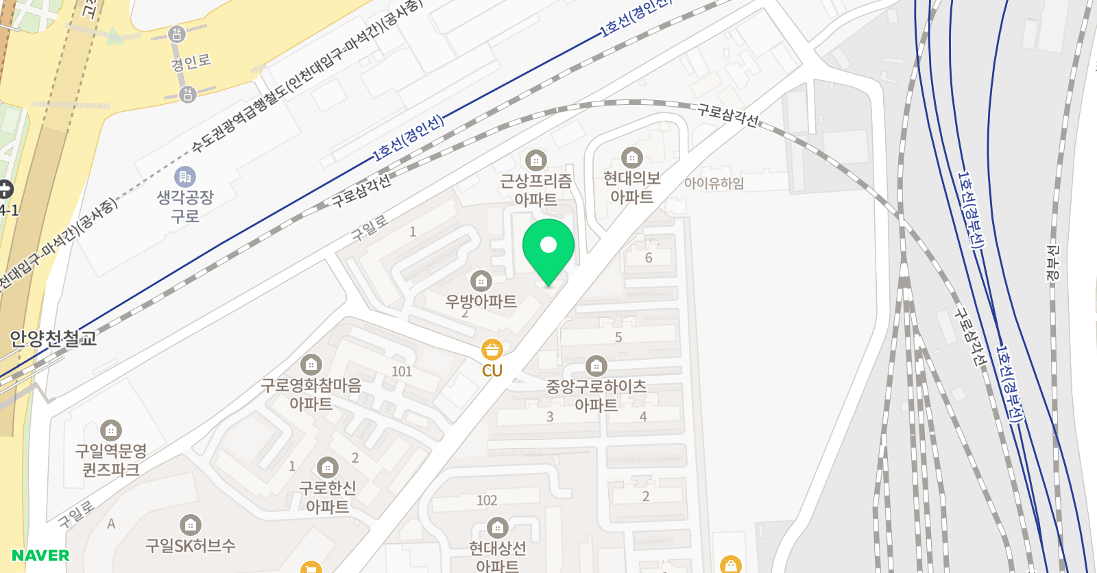꿈앤들피아노 음악교습소 위치