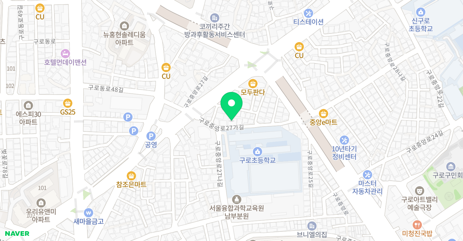 꿈꾸는음악나무 위치