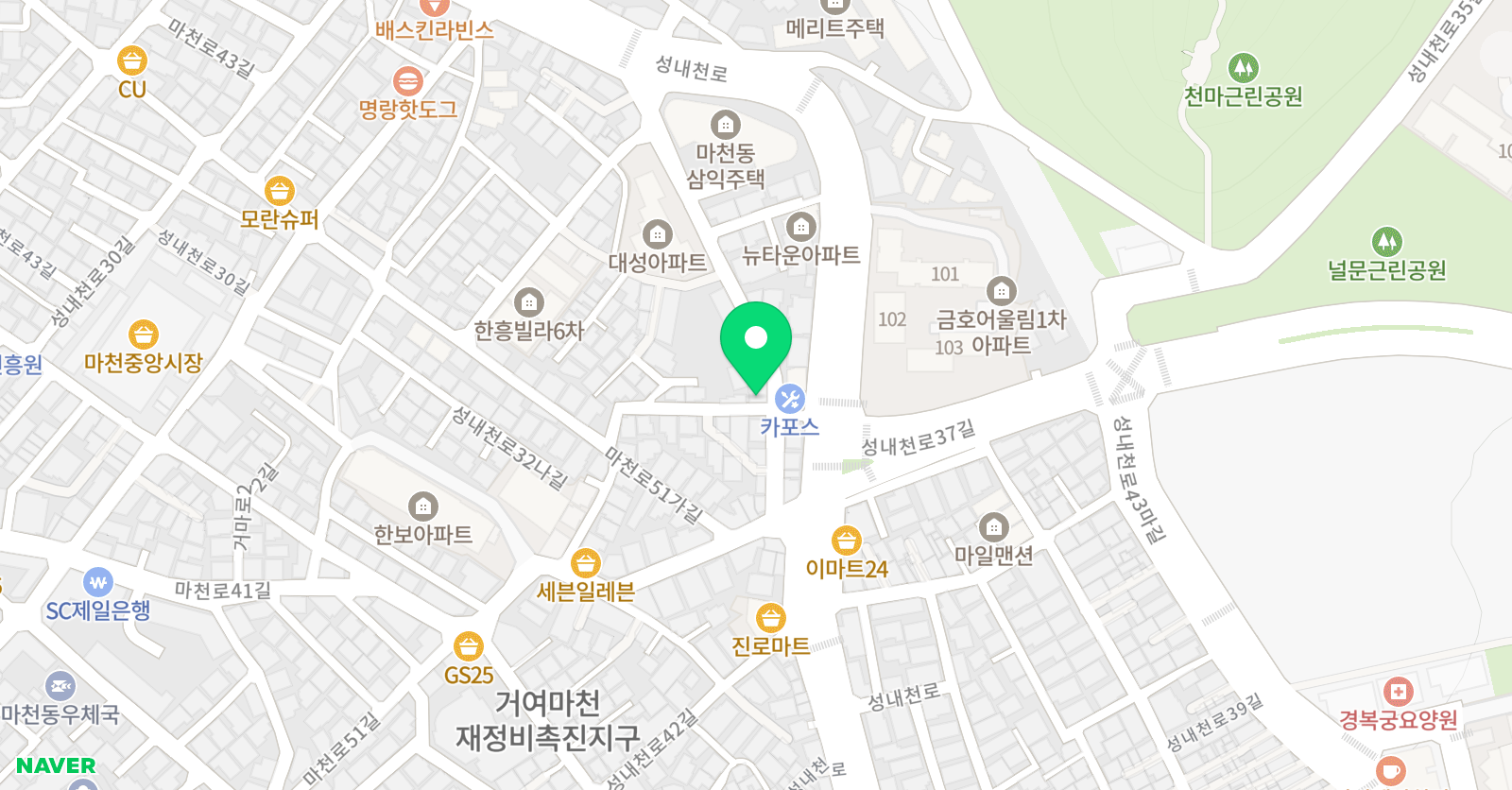 봄 수학교습소 위치