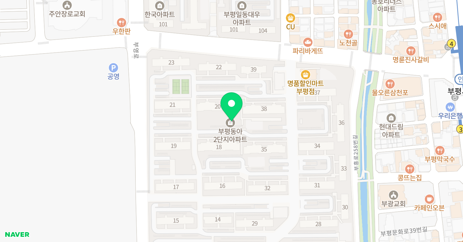 손쌤 영어 위치