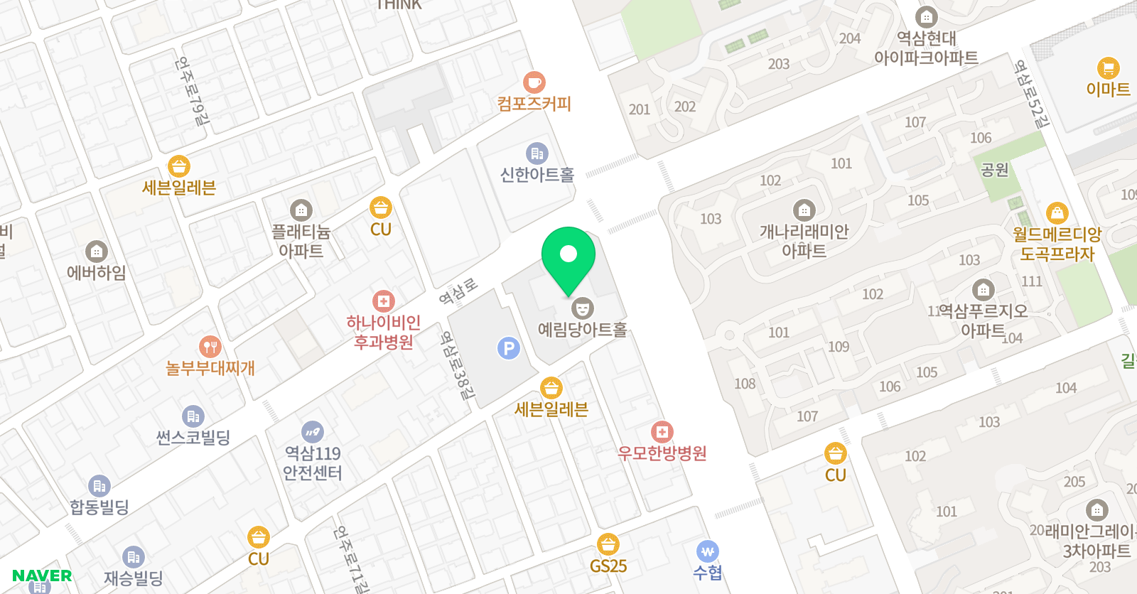 동영태권도아카데미 위치