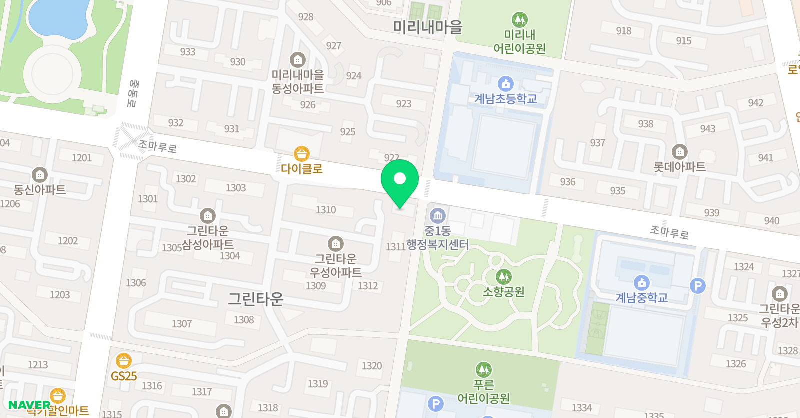 플로라 음악학원 위치