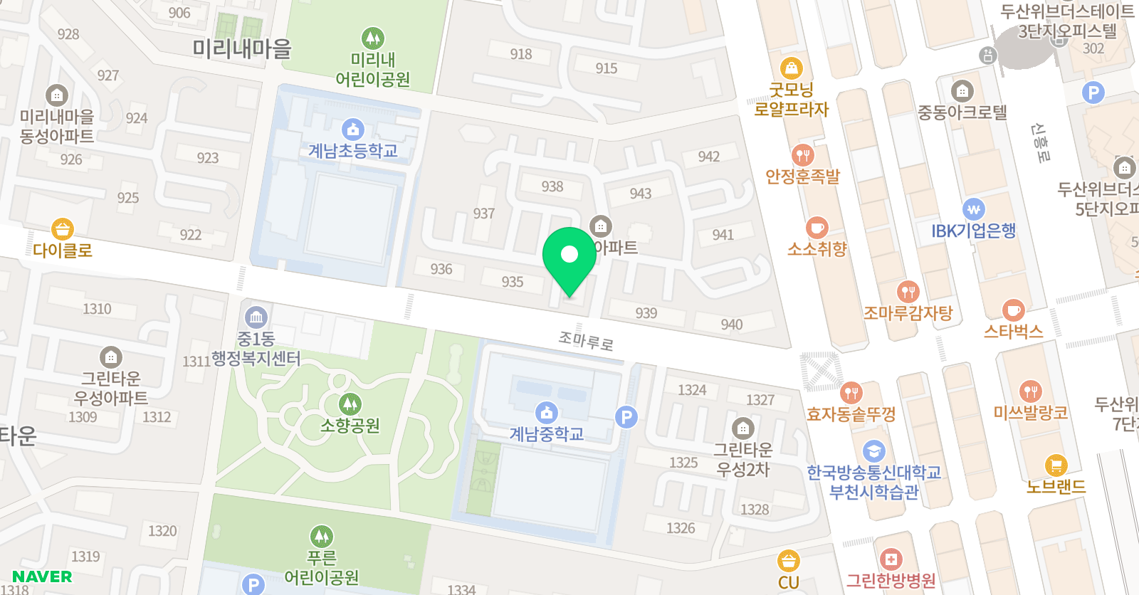 엘플루트 음악교습소 위치