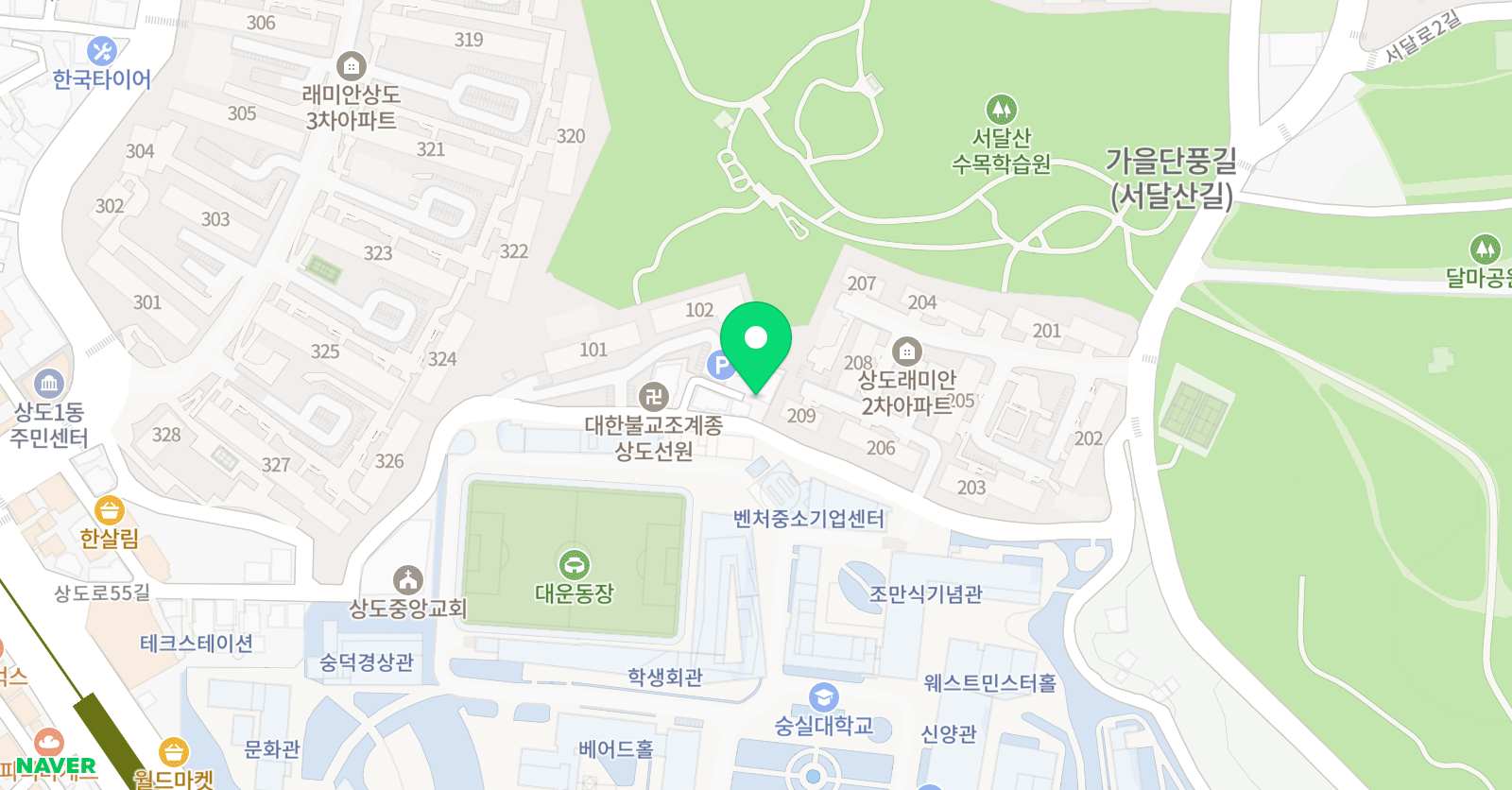 재원몬테키즈 어학원 위치