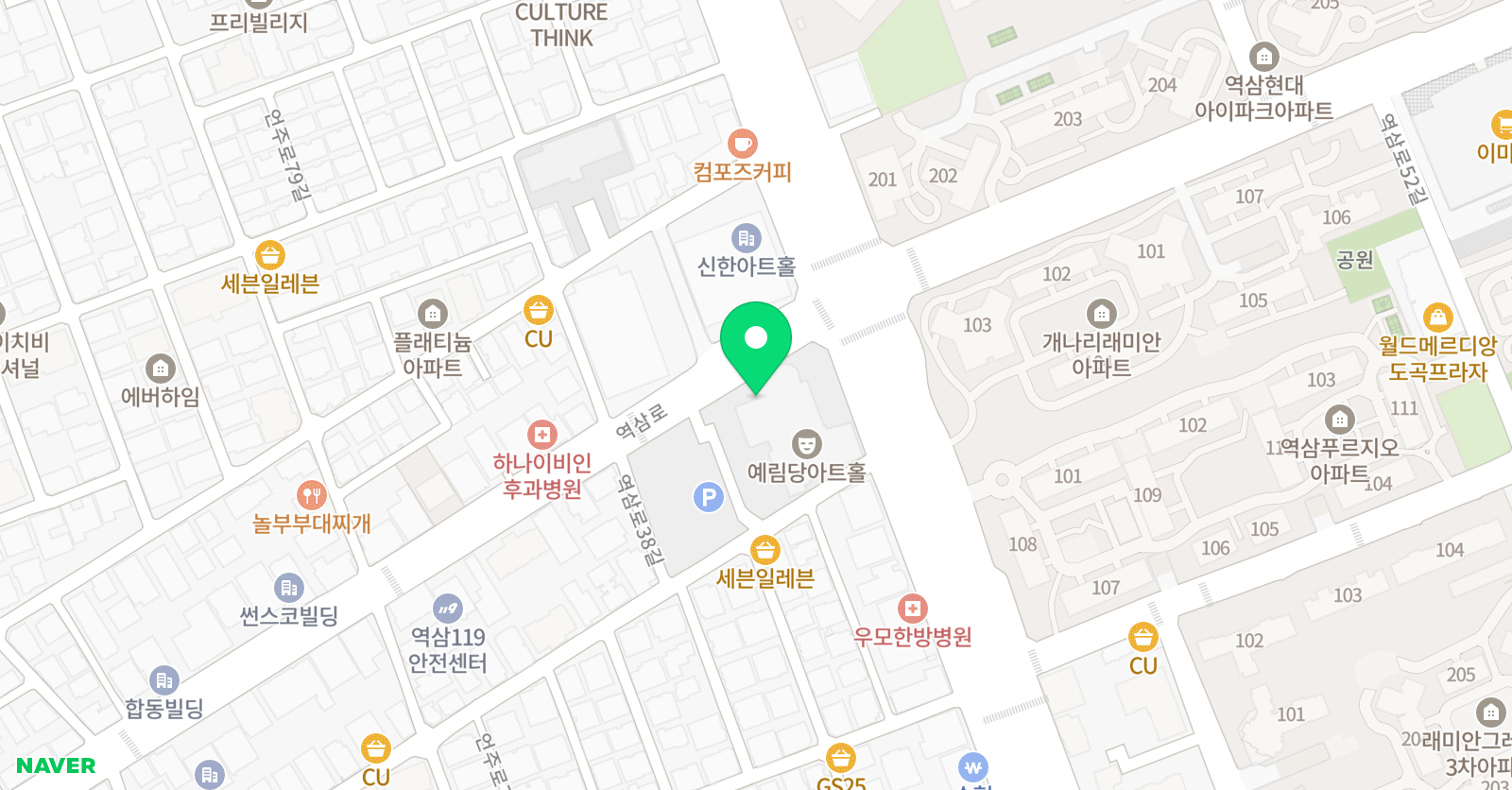 동영휘트니스클럽 수영장 위치