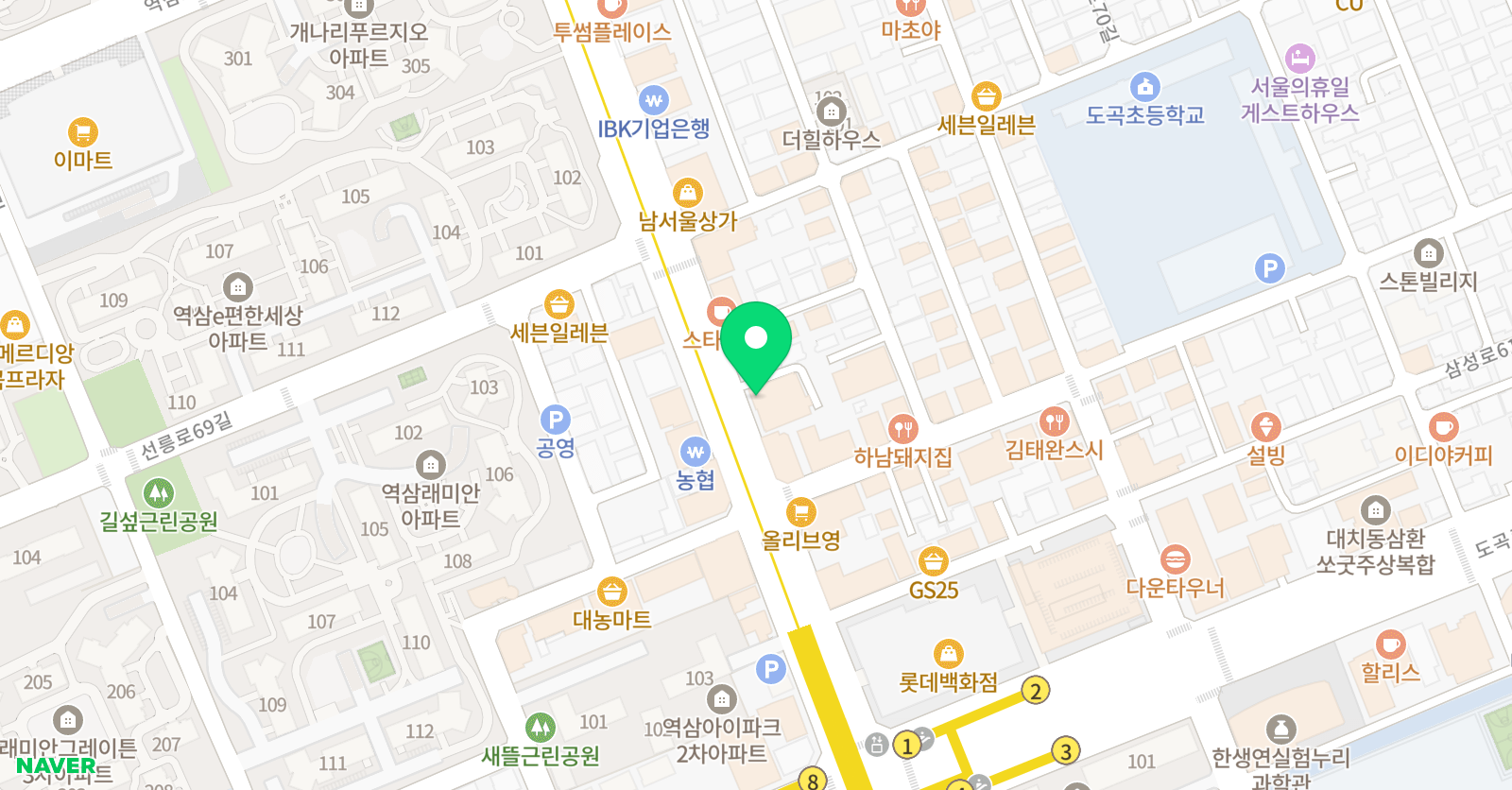 멘토디 학습관리센터 위치