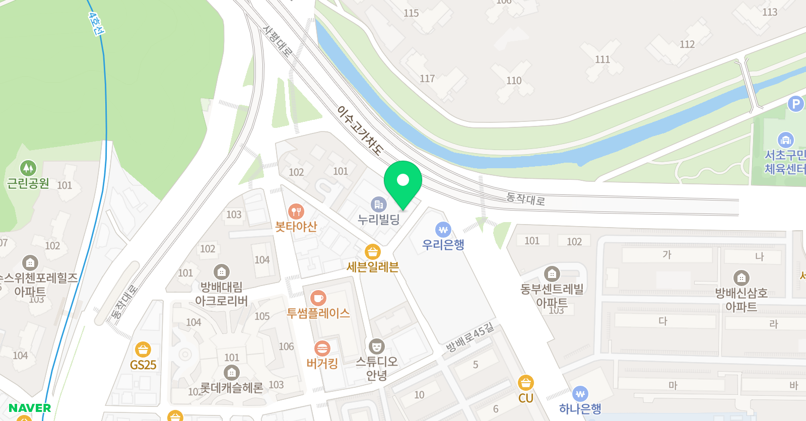 브릭앤멘사 영재학원 위치
