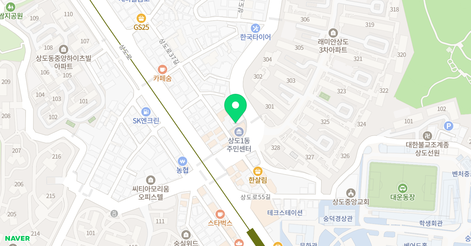 플레이아트 예모듬창작소 미술학원 위치