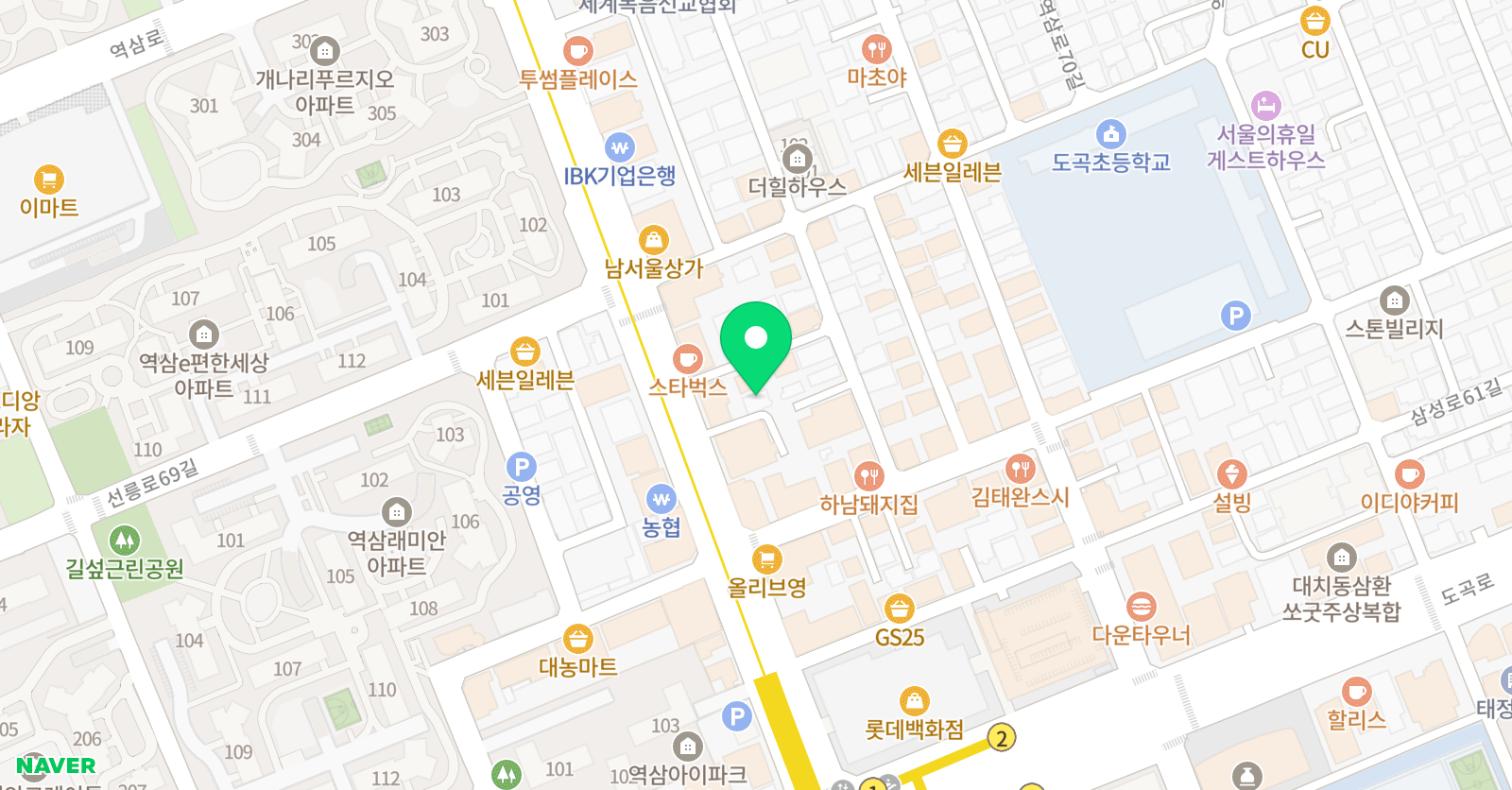 민준 어학원 위치