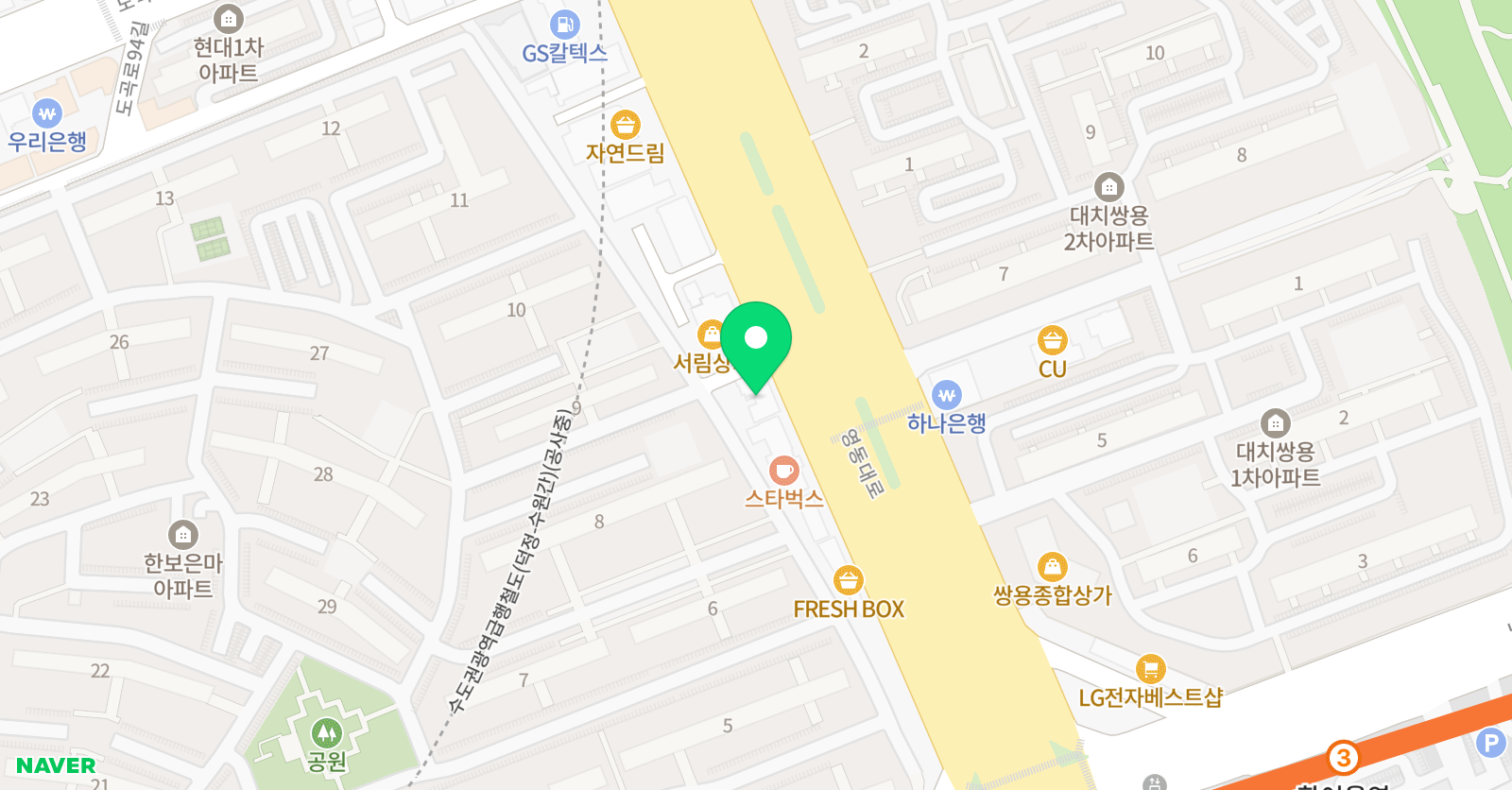 우리들판 미술학원 위치